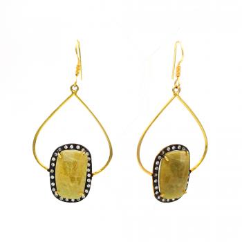 shapphire earring 